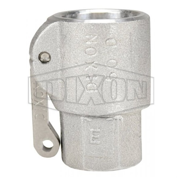 Type D Cam and Groove Coupler, 1/2 in Nominal, Female Coupler x FNPT End Style, Aluminum